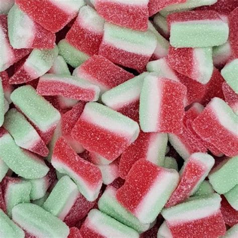 Kingsway Fizzy Water Melon Slices Aniseed Rock