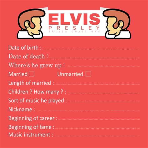 Our kids bingo cards can be used in a wide range of creative ways. 7 Best Images of Free Printable Trivia For Seniors - Elvis ...