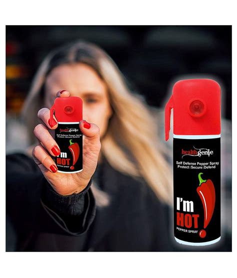 Buy Healthgenie Self Defense Pepper Spray For Woman Safety 35gm Pack Of 1 Online At Best