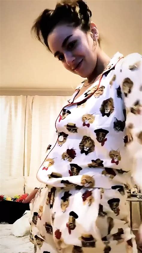 Chloe Bennet Nipple Slip In Pajamas Xhamster