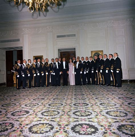 President Kennedy And First Lady Jacqueline Kennedy Jbk With White