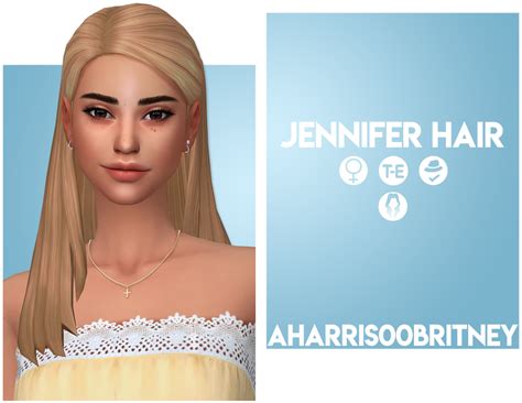 Aharris00britney Sims 4 Sims Sims Hair Gambaran