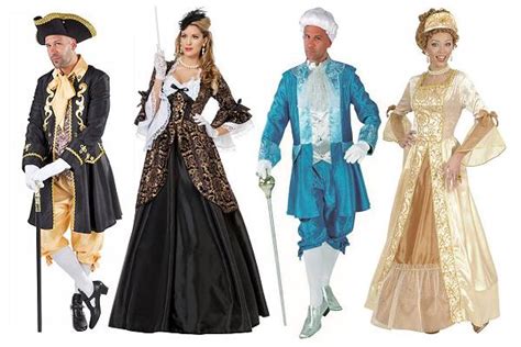 Costume époque Marquis et Marquises déguisements adultes aperçu Atelier Mascarade