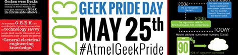 25 May Is Geek Pride Day A Must Infographic For All Geeks Geekshizzle