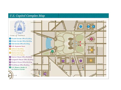 Us Capitol Complex Map By Association For Unmanned Vehicle Systems