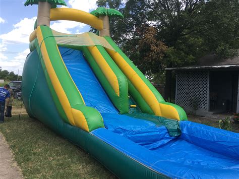 18ft Tropical Water Slide Engles Bounce House And Event Rentals