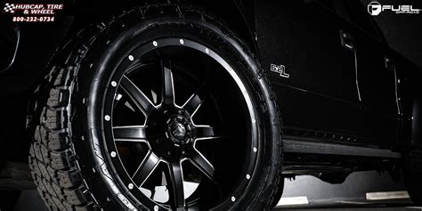 Ford F 150 Fuel Maverick D538 Wheels Black And Milled
