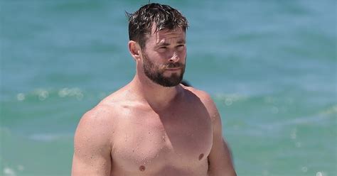 Chris Hemsworth Shirtless Photos That Will Do Unspeakable Things To Your Body