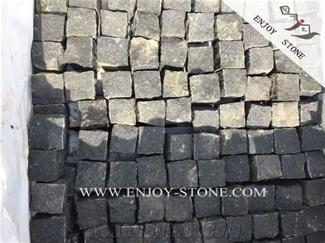G684 Fujian Black Granite Bricksg684 Black Pearl Granite Cobble Stone