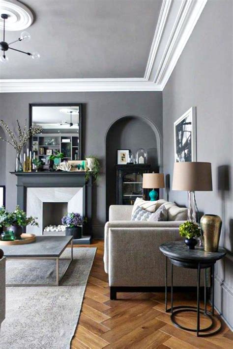 44 Fabulous Grey Living Room Designs Ideas And Accent Colors Page 43
