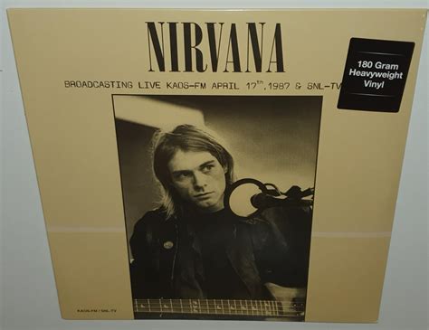Nirvana Broadcasting Live Kaos Fm 1987 And Snl Tv 1992 Brand New Sealed