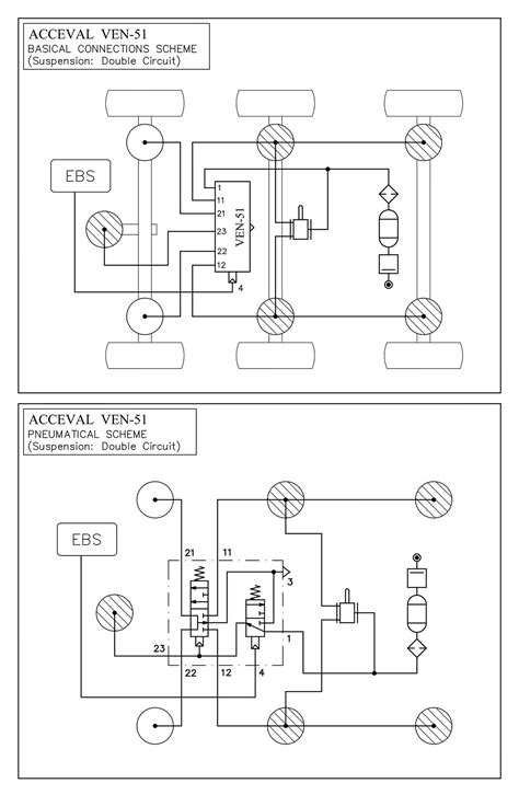 Ven 51 Lift Axle Control Valve Lift Axle System