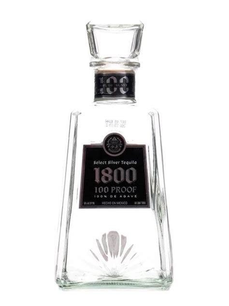 1800 Silver Select 100 Proof Tequila The Whisky Exchange