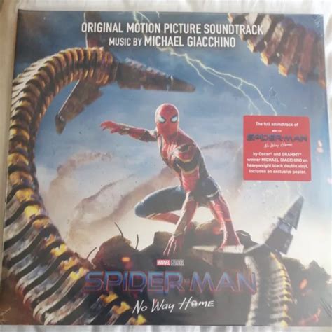 Spider Man No Way Home Original Motion Picture Soundtrack New 2 Vinyl