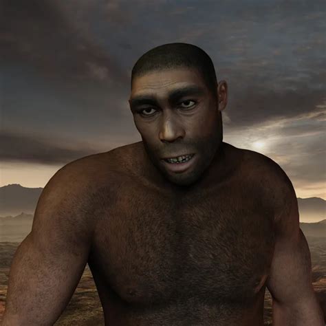 Early Humans Homo Erectus — Stock Photo © Digitalartb 20063191
