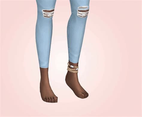 Sims 4 Best Anklets Ankle Bracelets Cc To Download Fandomspot