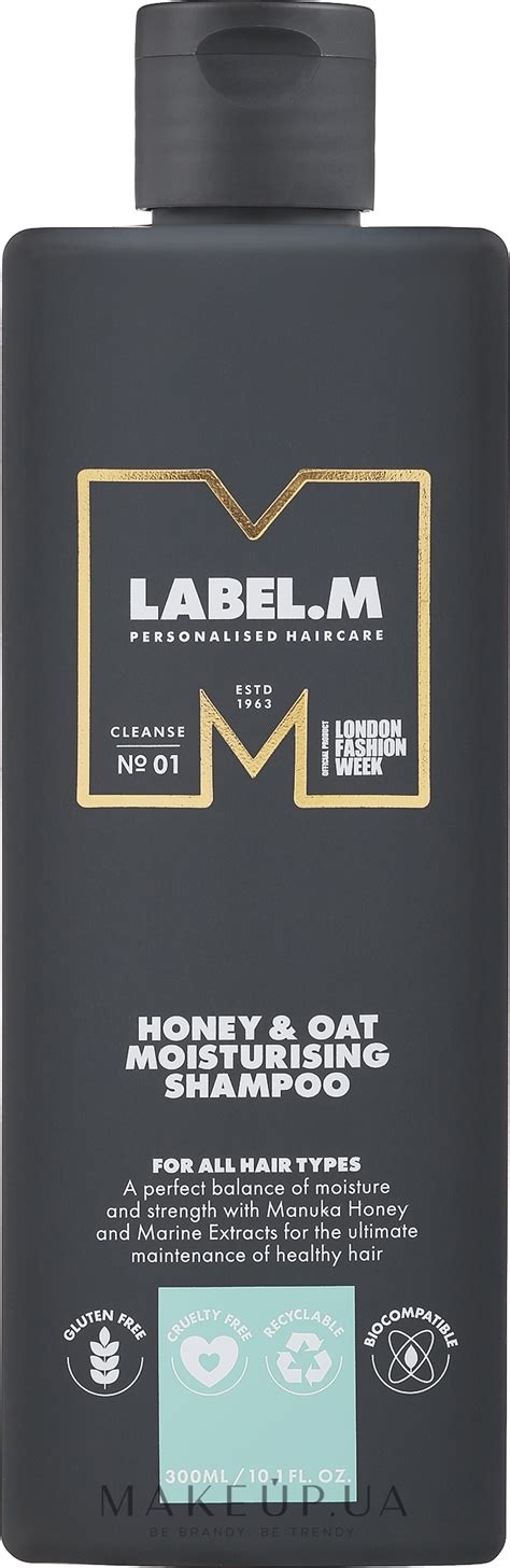 Label.m Cleanse Honey & Oat Shampoo - Шампунь для волос с медом и овсом ...