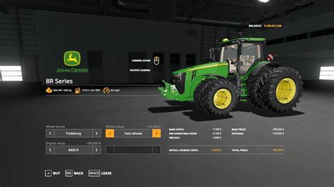 Fs19 John Deere Series 8r Ve V10 Fs19 Fs19 Fs17