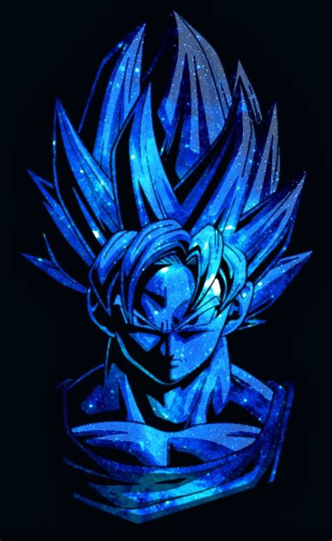 The Blue Gohan From Dragon Ball Is Shown In This Image It Looks Like