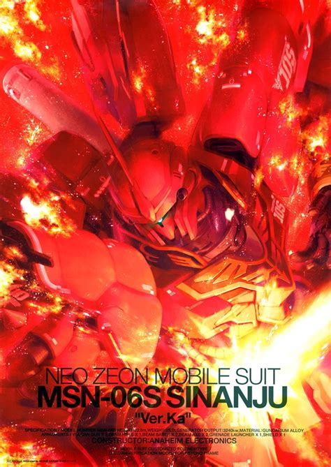 Mobile Suit Gundam Uc Bandai Sinanju Campaign Poster Gundam Gundam
