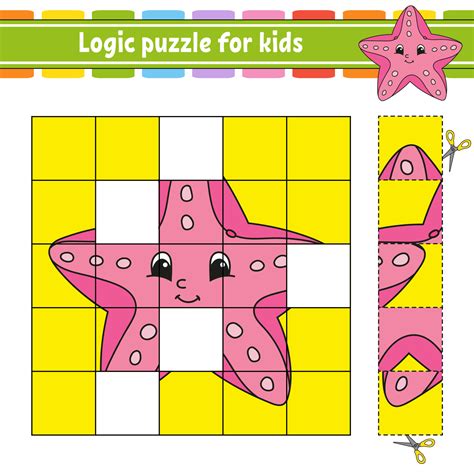 Logic Puzzle For Kids Education Developing Worksheet Learning Game