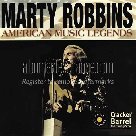 Album Art Exchange American Music Legends Marty Robbins Cracker Barrel By Marty Robbins