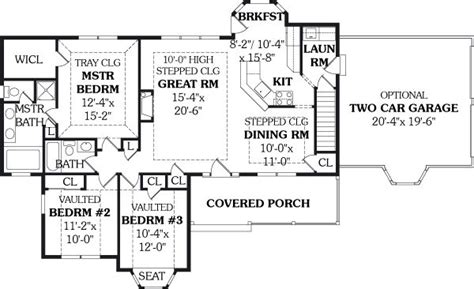 These stylish small home floor plans are compact, simple, well designed and functional. FLORESTON II House Plan -this is adorable. I love it ...