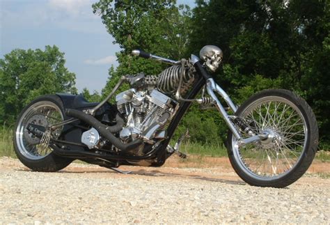 Motoblogn Skeleton Motorcycles