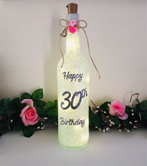 Chesapeake couple goes viral after woman gets boyfriend 30 gifts for 30th birthday 13newsnow com. 30th birthday light-up wine bottle gift | Birthday lights, 30th birthday gifts, Unique birthday ...