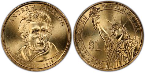 Art And Collectibles 2008 P Andrew Jackson Presidential Dollar