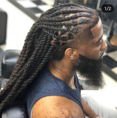 Pin By Kyrah Ayers On Loc Styles For Men Dreadlock Hairstyles For Men