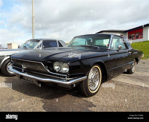 Black 1966 Ford Thunderbird Stock Photo Alamy