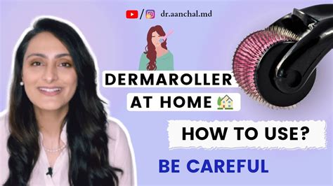 How To Use Dermaroller At Home In Clinic Microneedling Uses