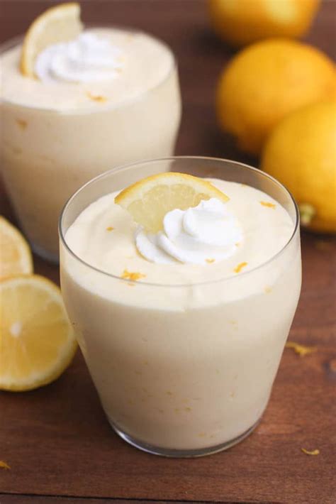 Lemon Mousse Recipe Lemon Mousse Lemon Cream Desserts