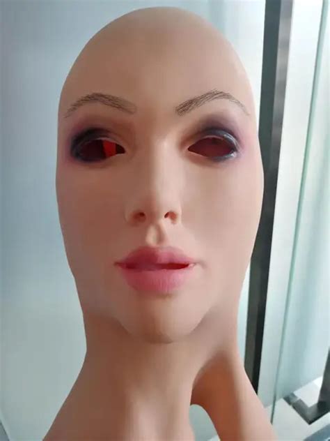 Female Mask Crossdresser Drag Queen Realistic Soft Silicone Transgender