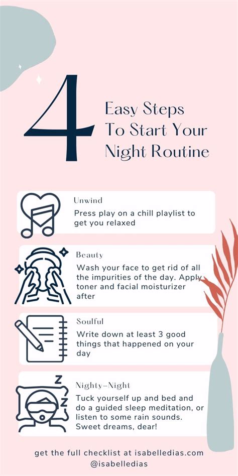 My Perfect Relaxing Night Routine Checklist Ideas For Women Video In 2021 Night Routine