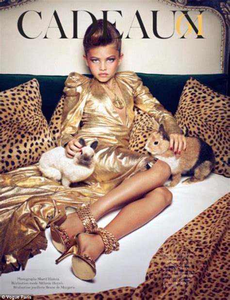 Thylane Blondeau Controversial Child Model Stars On Cover Of Jalouse