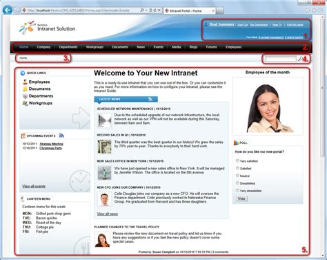 Intranet Portal Overview
