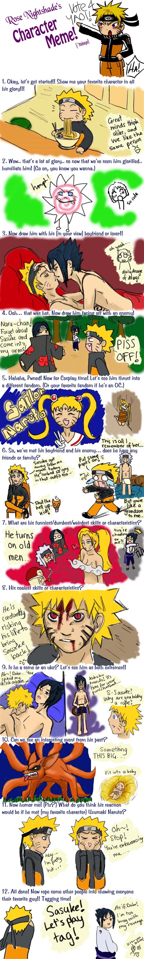 Naruto Sasunaru Meme By Memorie01 On Deviantart