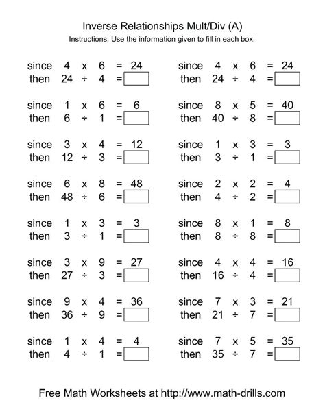 (approximately 2nd and 3rd grade level). Free 3rd Grade Division Worksheets Pictures - 3rd Grade | Algebra worksheets, Addition and ...