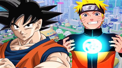 Jump Force Goku Vs Naruto Youtube
