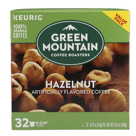Green Mountain Coffee Roasters Hazelnut K Cup Value Pack Coffee Pods