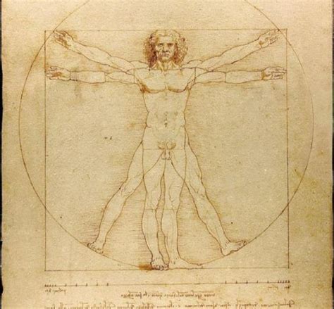 Leonardo da vinci'yi ünlü mona lisa ve son akşam yemeği tabloları ile tanıyoruz. -: Contoh Lain Karya - Leonardo Da Vinci's Vitruvian Man