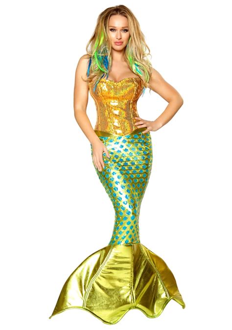 Womens Sexy Siren Of The Sea Mermaid De