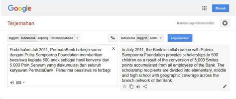 Kualitas hasil penerjemahan dari satu bahasa ke bahasa lain tidak selalu sama. Translate Bahasa Indonesia ke Bahasa Inggris yang Baik dan ...