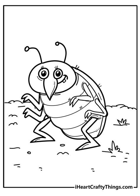 Little Bugs Coloring Pages For Kids Easy Peasy And Fun Insects Free
