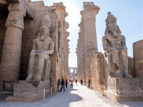 Egypts Best Tourist Sites Are In Luxor Ancient City Of Thebes
