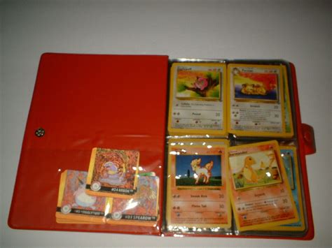 Mavin Vintage Pokemon Red Pikachu Pokemon Card Binder Folder 1999