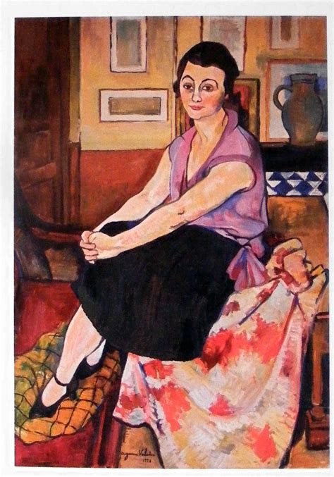 Suzanne Valadon Portrait De Maria Lani Renoir Amedeo Modigliani