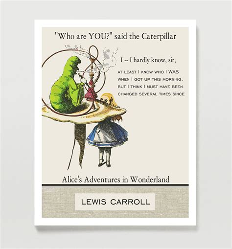 Alice In Wonderland Caterpillar Quotes Quotesgram